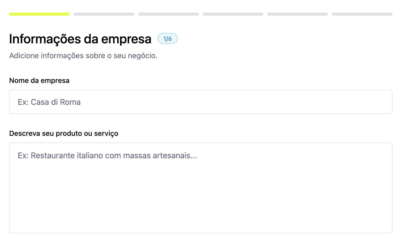 Entende seu pedido